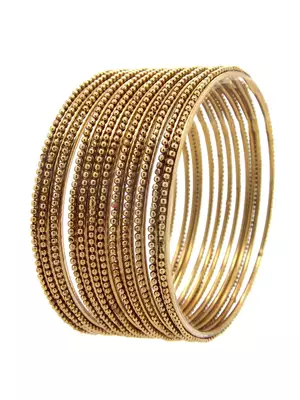  gold plated bangle set of 12 1