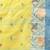 Light yellow pure cotton tant saree with woven designs