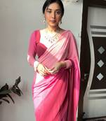 CAYORII MULTI COLOUR GEORGETTE FABRIC READY TO WEAR SAREE