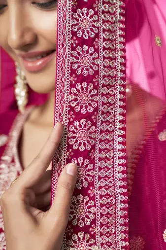 Pink velvet sequince zari embroidered work festival long straight salwar suit pent dupatta semi stitched