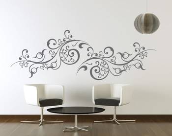 Modern artistic wall decal 2