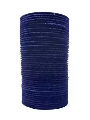  metal 36pc glossy navy blue  velvet bangle set 2