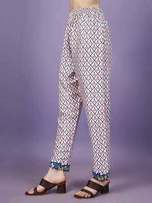 Trendy designer viscose rayon fabric printed kurta set with dupatta 4