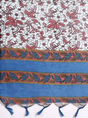 Trendy designer viscose rayon fabric printed kurta set with dupatta 5