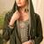 Olive chiffon embroidery readymade suits