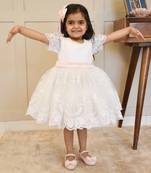 Off white lace frock