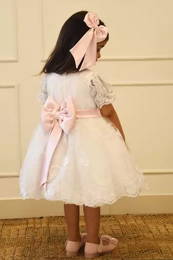 Off white lace frock