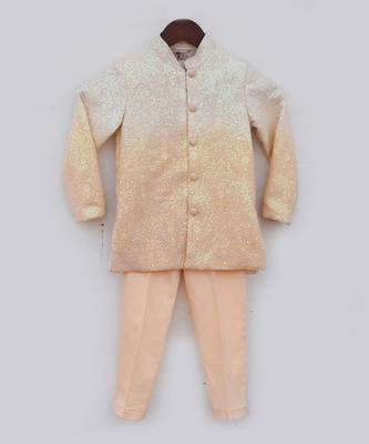 Peach ombre bandgala set 2
