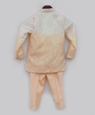 Peach ombre bandgala set 3