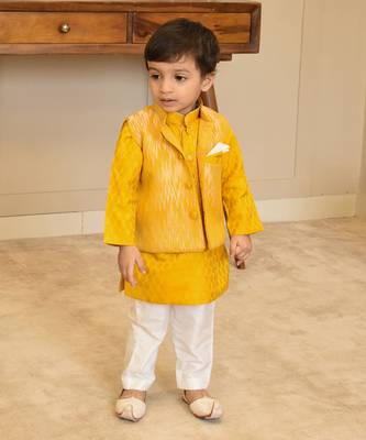 Multi coloured embroidered jacket set 1