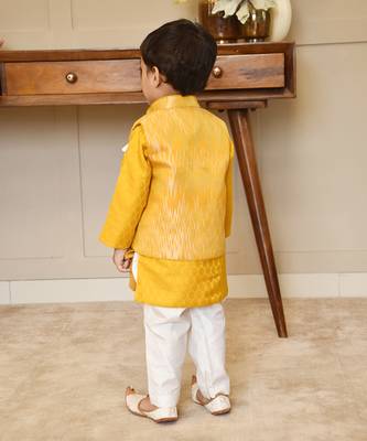 Multi coloured embroidered jacket set 2