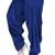 Solid Blue and Beige Cotton Patiyala Salwar