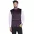 velvet solid nehru jacket for men(wine)