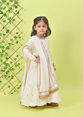 Off White Anarkali 1