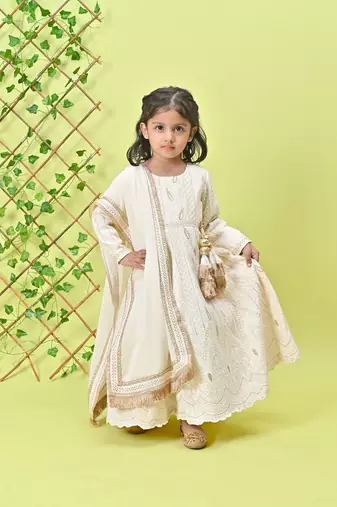 Off White Anarkali