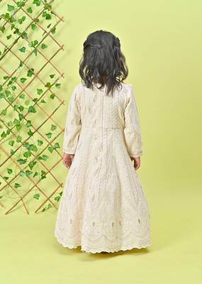 Off White Anarkali 4