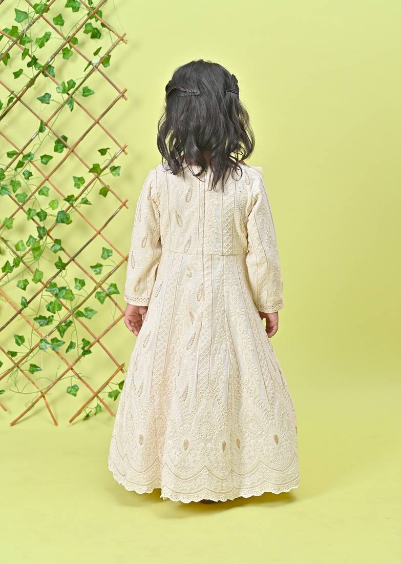 Off White Anarkali