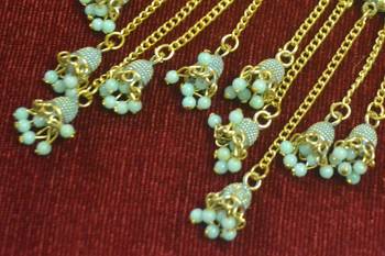Designer long bahubali jhumka dangler stud earrings for women 2