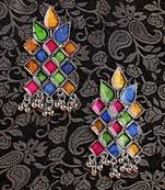 Meenakari Oxidised Earrings