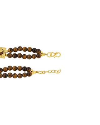 Gold plated tiger eye bracelet 3
