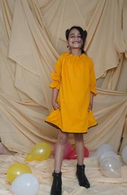 Ruche dress 1