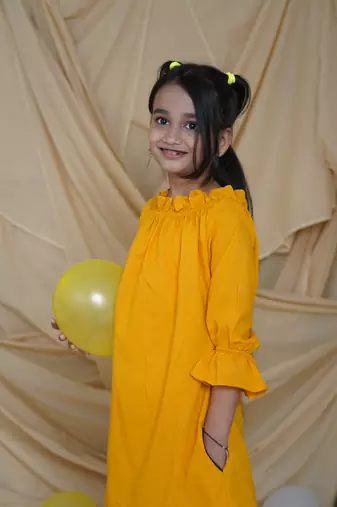 Ruche dress