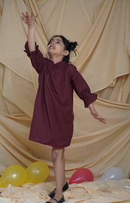 Purfle dress 1
