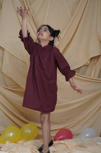 Purfle dress