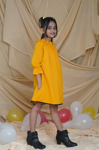 Ruche dress