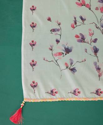  off-white chanderi silk bored schiffli embroidered chikankari kurta with pant & dupatta 7