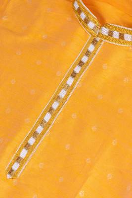 Mulberry Silk Fancy Kurta Pyjama Set. 6