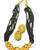 Traditional maharashtrian mangalsutra with earrings