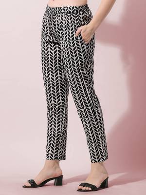 Black Cotton Mirror Embroidery Printed Kurta With Pant And Dupatta 8