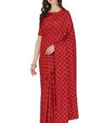 Serona fabrics women's dora silk sequins work party wear saree