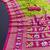  Lime Yellow Beautiful Crushed dola silk Saree with foil work 