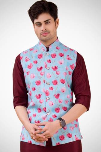 Shiwam ethnix men's jacket  - tropical paradise