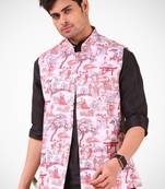 men's jacket  - tropical paradise