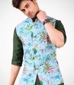 men's jacket  - tropical paradise