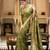  Mehndi Color Woven Art Silk Saree With Blouse