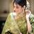  Mehndi Color Woven Art Silk Saree With Blouse