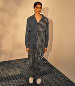 Blue indigo cotton ila pants