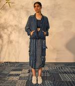 Blue indigo cotton kate jacket