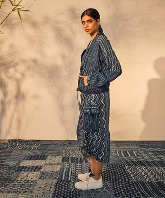 Blue indigo cotton kate jacket 3
