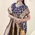 Navy Blue Banarasi silk blend Woven Design Woven Golden Zari Border Saree With Unstitched Blouse Piece