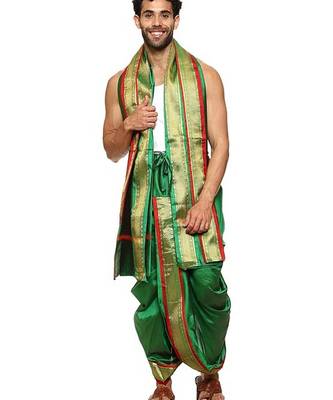 cobra lifes Free Size Traditional Indian Wear Men Dhoti 2