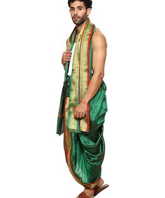 cobra lifes Free Size Traditional Indian Wear Men Dhoti 3
