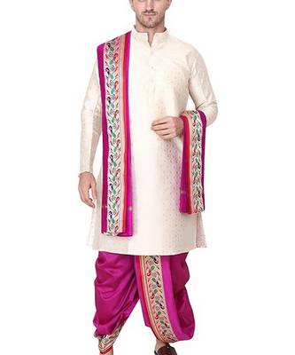 cobra lifes Free Size Traditional Indian Wear Men Dhoti 4