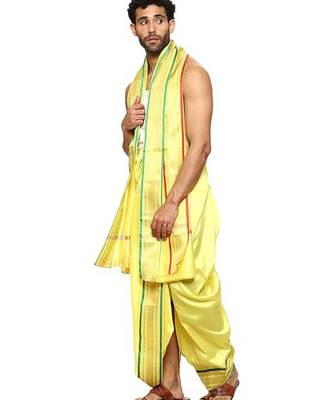 cobra lifes Free Size Traditional Indian Wear Men Dhoti 3