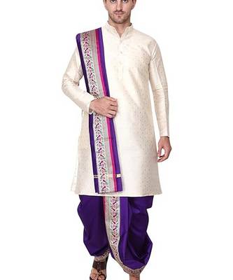 cobra lifes Free Size Traditional Indian Wear Men Dhoti 3
