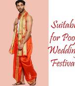 cobra lifes Free Size Traditional Indian Wear Men Dhoti
